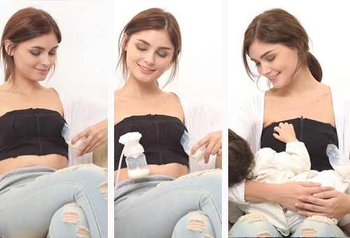 三種功能集於一身的哺乳神器<br>

● 用於親餵時，收集另一邊乳房溢出的母乳<br>

● 用單邊電動擠乳器時，收集另一邊的母乳<br>

● 外出攜帶，作為簡易輕便的手動擠乳器<br>